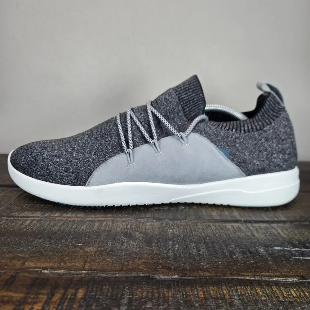 Vessi Cityscape Classic Mens Size 14 Lace Up Waterproof Shoes Sneaker Charcoal